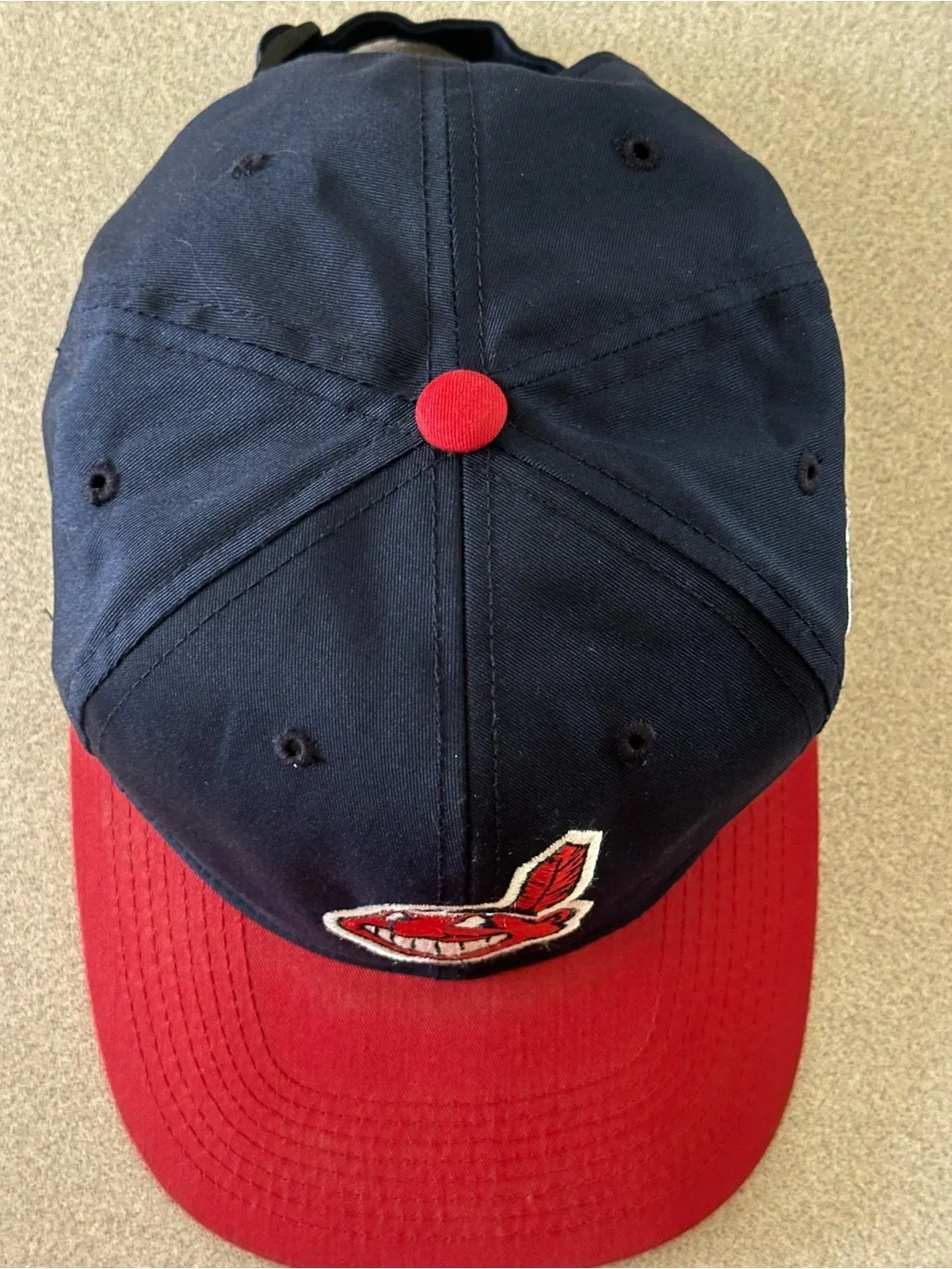 Vintage Cleveland Indians Strapback Hat